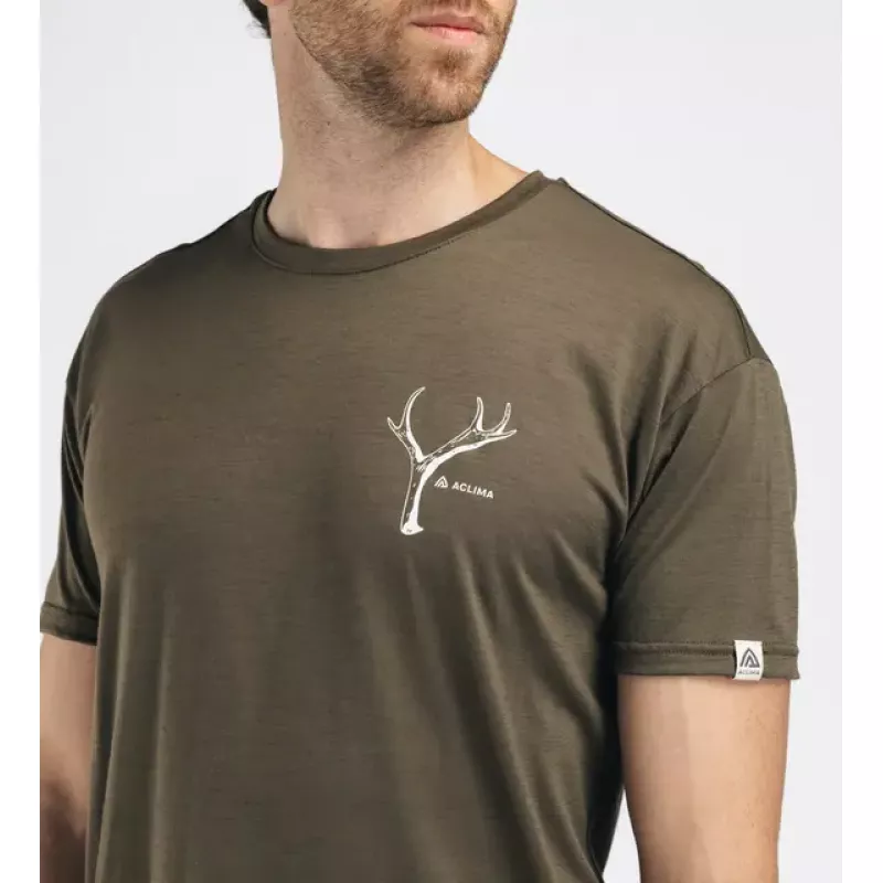 Aclima Lightwool 140 Classic Tee Antler M´S - Image 6