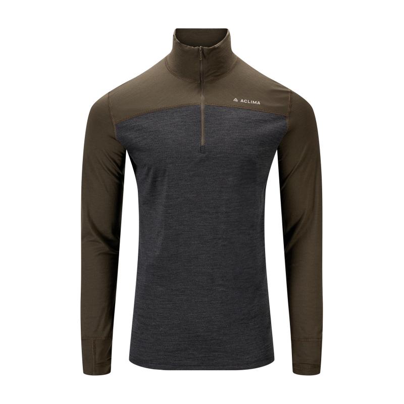 Aclima Lightwool 180 Polo W/ Zip M´S