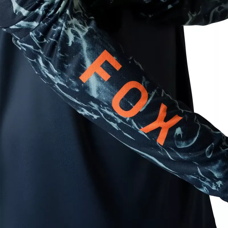 FOX MTB Ranger Ls Jersey Image Orint Youth - Image 7