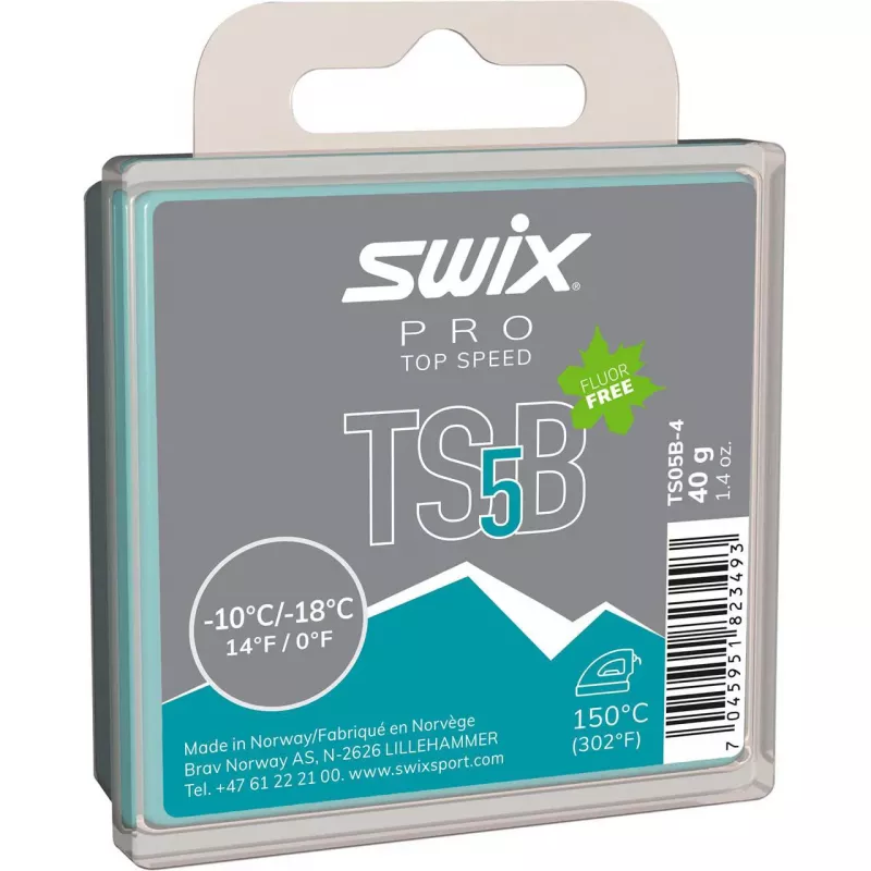 Swix TS5 Black, -10 °C/-18°C, 40g