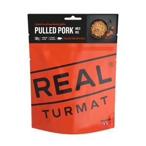 Real Turmat Pulled pork med ris 500 gr