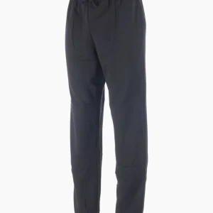 Ensfarget joggebukse unisex Sort