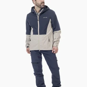 Pakketilbud - Lyngseidet jakke + bukse til herre i midnight/beige - kun 1599,-